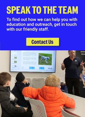 Photo of children in education room